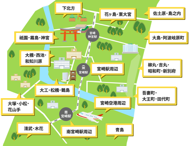 エリアマップ